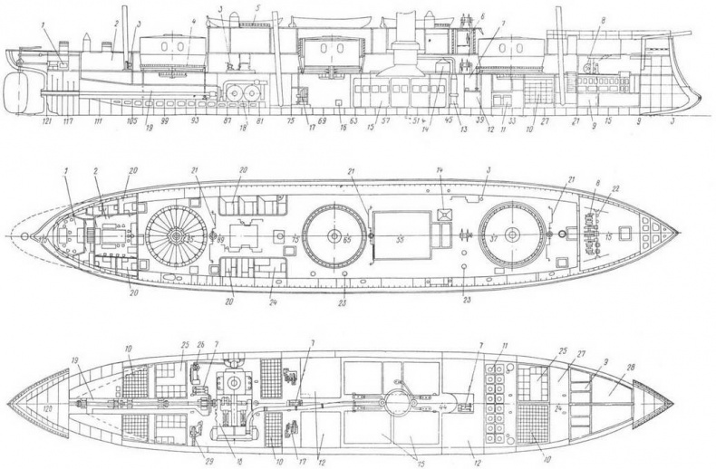 Иллюстрация к книге — Башенные броненосные фрегаты [pic_7.jpg]