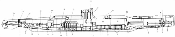 Иллюстрация к книге — Боевые корабли японского флота 10.1918-8.1945 гг. Подводные лодки [i_024.jpg]