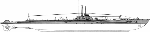 Иллюстрация к книге — Боевые корабли японского флота 10.1918-8.1945 гг. Подводные лодки [i_036.jpg]