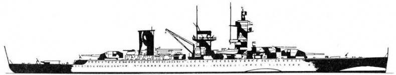 Иллюстрация к книге — Броненосные корабли типа “Дойчланд” [pic_60.jpg]