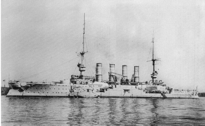 Иллюстрация к книге — Броненосные крейсера “Шарнхорст”, “Гнейзенау” и “Блюхер” (1905-1914) [pic_100.jpg]
