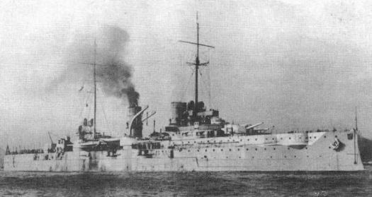 Иллюстрация к книге — Броненосные крейсера “Шарнхорст”, “Гнейзенау” и “Блюхер” (1905-1914) [pic_104.jpg]