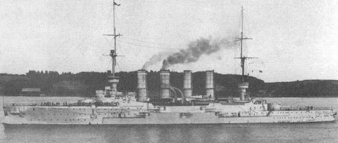 Иллюстрация к книге — Броненосные крейсера “Шарнхорст”, “Гнейзенау” и “Блюхер” (1905-1914) [pic_95.jpg]