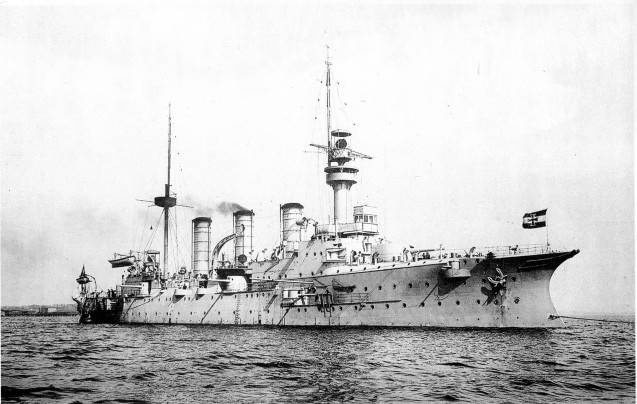 Иллюстрация к книге — Броненосные крейсера Германии. Часть I [i_067.jpg]