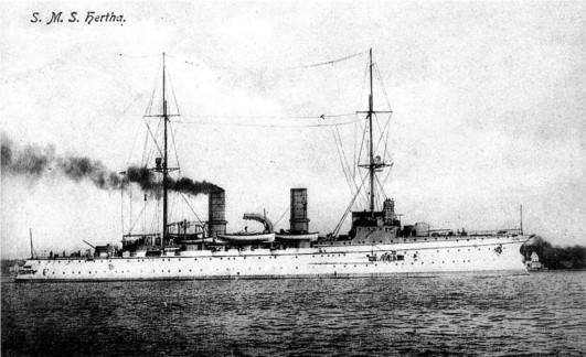 Иллюстрация к книге — Броненосные крейсера Германии. Часть I [i_083.jpg]