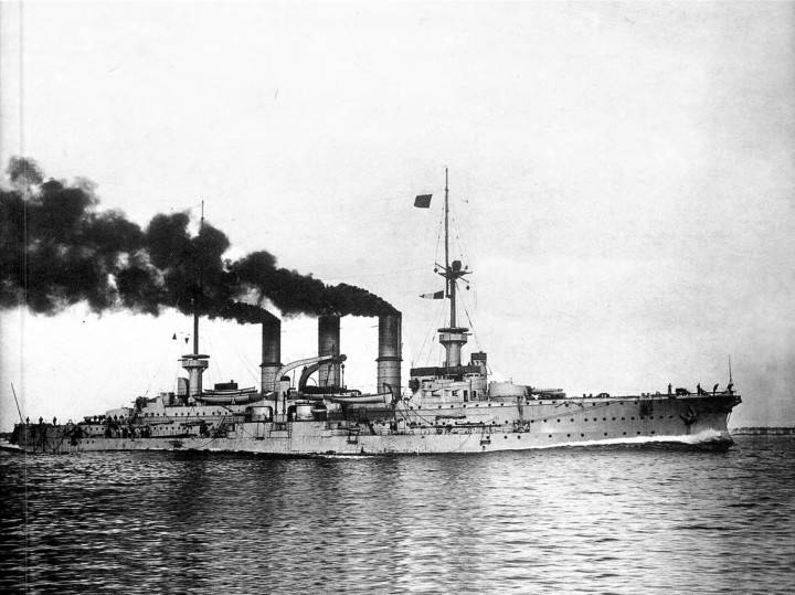 Иллюстрация к книге — Броненосные крейсера Германии. Часть I [i_108.jpg]