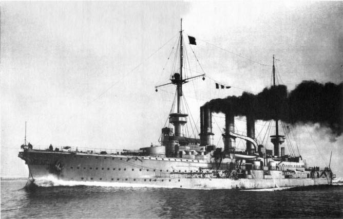 Иллюстрация к книге — Броненосные крейсера Германии. Часть I [i_111.jpg]