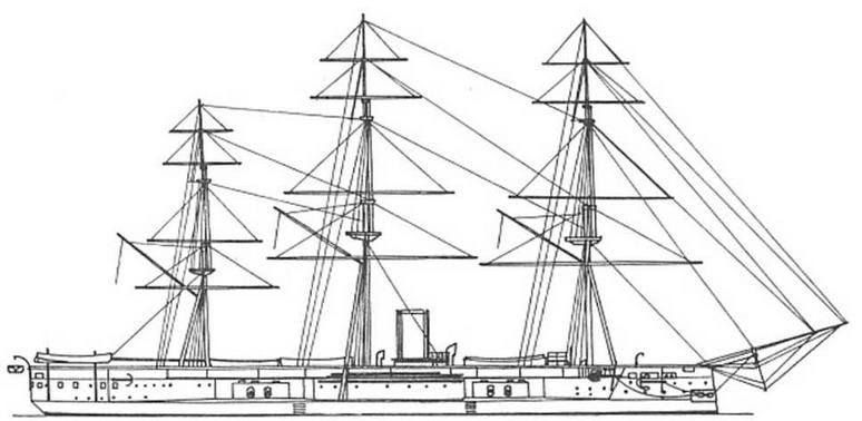 Иллюстрация к книге — Броненосные фрегаты “Минин” и “Пожарский” [img_22.jpg]