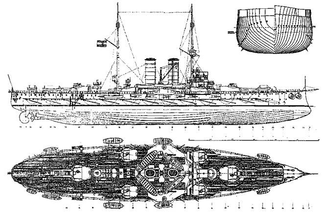 Иллюстрация к книге — Броненосцы Австро-Венгерской империи. Часть II. [pic_30.jpg]