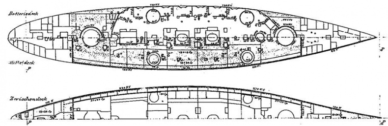 Иллюстрация к книге — Броненосцы Австро-Венгерской империи. Часть II. [pic_32.jpg]