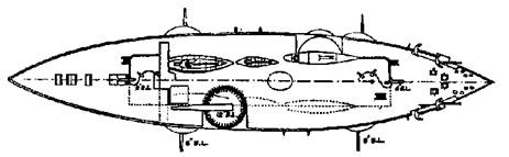 Иллюстрация к книге — Броненосцы Соединенных Штатов Америки "Мэн", "Техас", "Индиана", "Массачусетс", "Орегон" и "Айова" [pic_10.jpg]