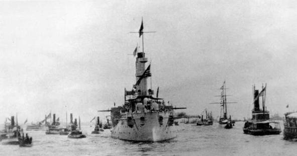 Иллюстрация к книге — Броненосцы Соединенных Штатов Америки "Мэн", "Техас", "Индиана", "Массачусетс", "Орегон" и "Айова" [pic_100.jpg]