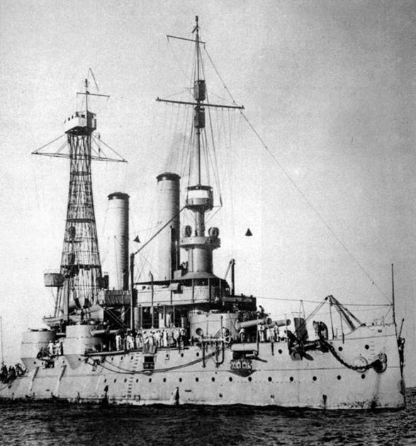 Иллюстрация к книге — Броненосцы Соединенных Штатов Америки "Мэн", "Техас", "Индиана", "Массачусетс", "Орегон" и "Айова" [pic_102.jpg]