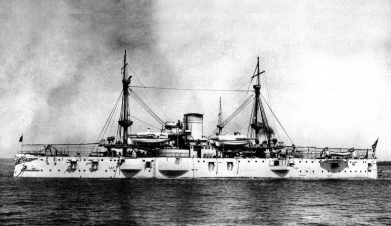 Иллюстрация к книге — Броненосцы Соединенных Штатов Америки "Мэн", "Техас", "Индиана", "Массачусетс", "Орегон" и "Айова" [pic_103.jpg]