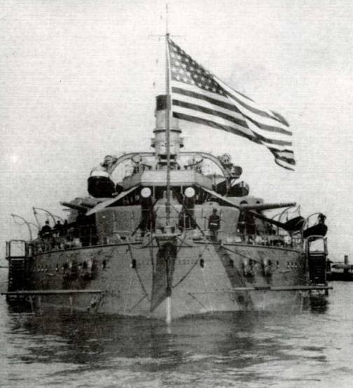 Иллюстрация к книге — Броненосцы Соединенных Штатов Америки "Мэн", "Техас", "Индиана", "Массачусетс", "Орегон" и "Айова" [pic_105.jpg]