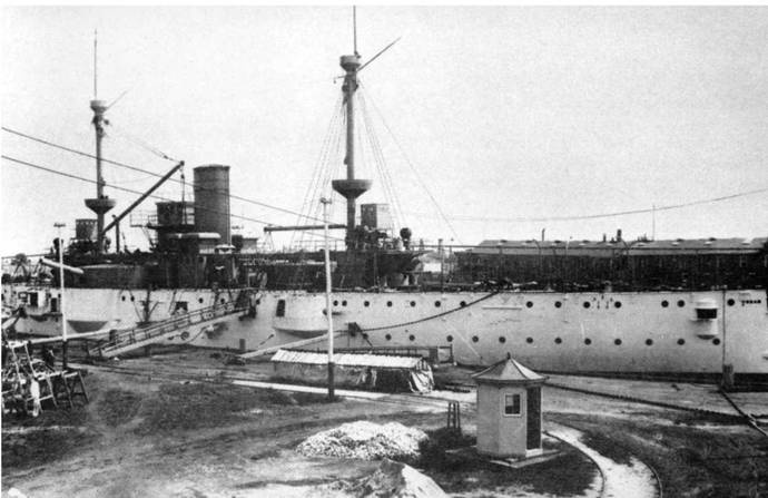 Иллюстрация к книге — Броненосцы Соединенных Штатов Америки "Мэн", "Техас", "Индиана", "Массачусетс", "Орегон" и "Айова" [pic_67.jpg]