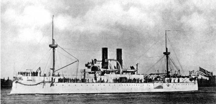 Иллюстрация к книге — Броненосцы Соединенных Штатов Америки "Мэн", "Техас", "Индиана", "Массачусетс", "Орегон" и "Айова" [pic_68.jpg]