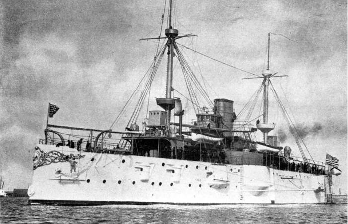 Иллюстрация к книге — Броненосцы Соединенных Штатов Америки "Мэн", "Техас", "Индиана", "Массачусетс", "Орегон" и "Айова" [pic_71.jpg]