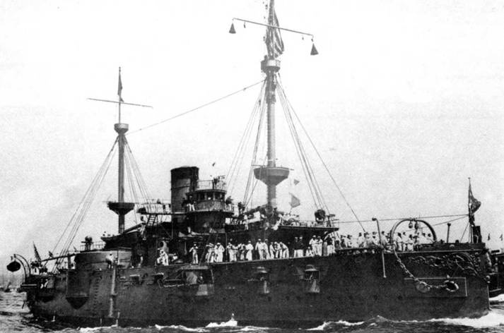 Иллюстрация к книге — Броненосцы Соединенных Штатов Америки "Мэн", "Техас", "Индиана", "Массачусетс", "Орегон" и "Айова" [pic_72.jpg]