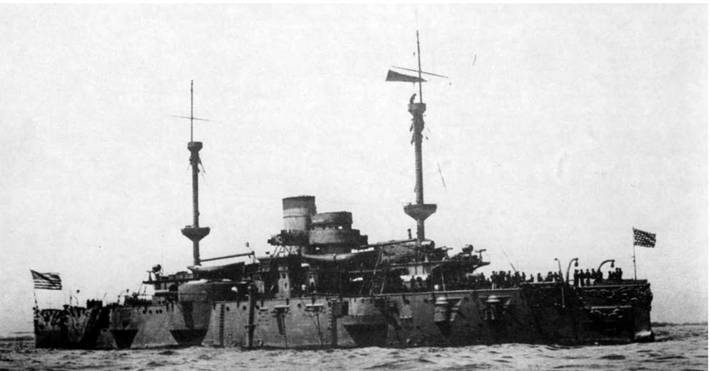 Иллюстрация к книге — Броненосцы Соединенных Штатов Америки "Мэн", "Техас", "Индиана", "Массачусетс", "Орегон" и "Айова" [pic_73.jpg]