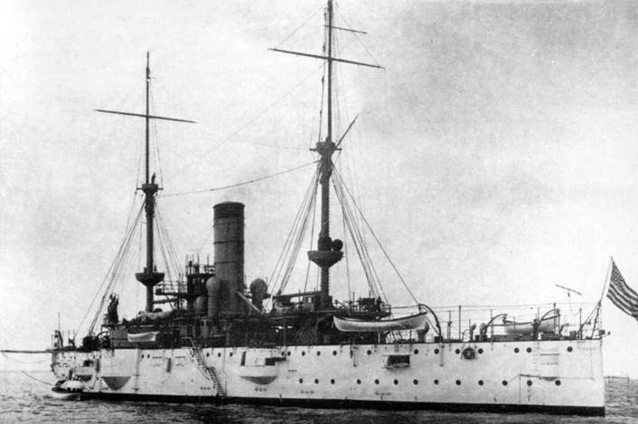 Иллюстрация к книге — Броненосцы Соединенных Штатов Америки "Мэн", "Техас", "Индиана", "Массачусетс", "Орегон" и "Айова" [pic_75.jpg]