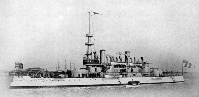 Иллюстрация к книге — Броненосцы Соединенных Штатов Америки "Мэн", "Техас", "Индиана", "Массачусетс", "Орегон" и "Айова" [pic_76.jpg]