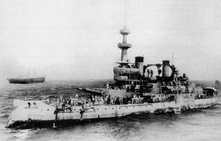 Иллюстрация к книге — Броненосцы Соединенных Штатов Америки "Мэн", "Техас", "Индиана", "Массачусетс", "Орегон" и "Айова" [pic_81.jpg]