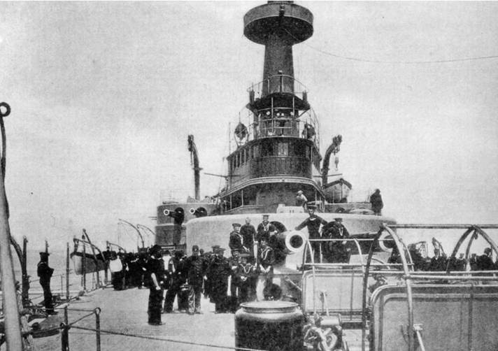 Иллюстрация к книге — Броненосцы Соединенных Штатов Америки "Мэн", "Техас", "Индиана", "Массачусетс", "Орегон" и "Айова" [pic_83.jpg]