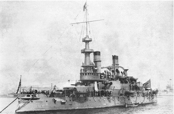 Иллюстрация к книге — Броненосцы Соединенных Штатов Америки "Мэн", "Техас", "Индиана", "Массачусетс", "Орегон" и "Айова" [pic_88.jpg]