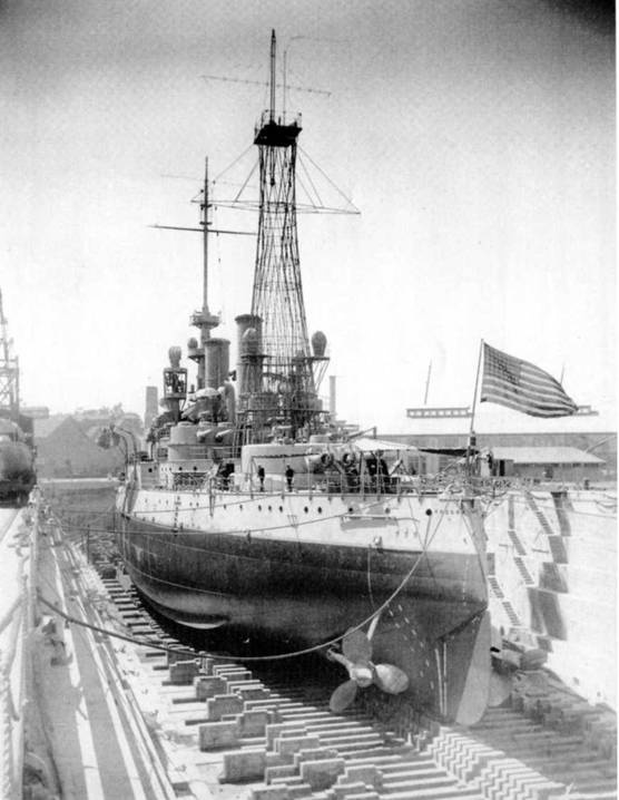 Иллюстрация к книге — Броненосцы Соединенных Штатов Америки "Мэн", "Техас", "Индиана", "Массачусетс", "Орегон" и "Айова" [pic_93.jpg]