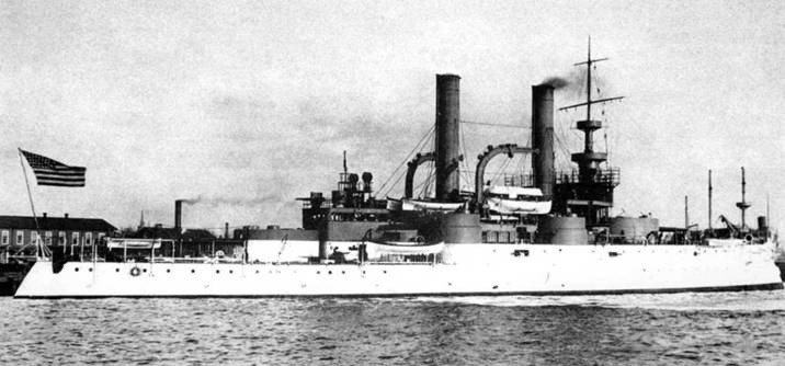 Иллюстрация к книге — Броненосцы Соединенных Штатов Америки "Мэн", "Техас", "Индиана", "Массачусетс", "Орегон" и "Айова" [pic_96.jpg]
