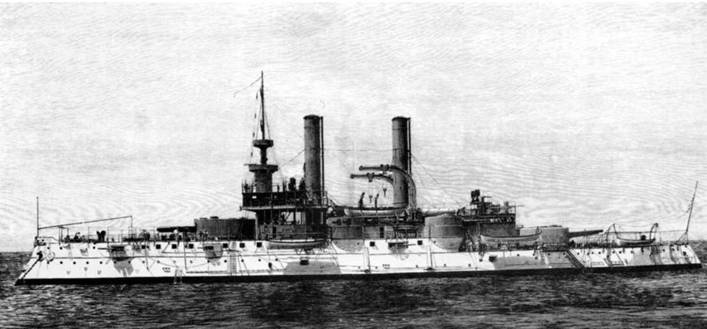 Иллюстрация к книге — Броненосцы Соединенных Штатов Америки "Мэн", "Техас", "Индиана", "Массачусетс", "Орегон" и "Айова" [pic_98.jpg]