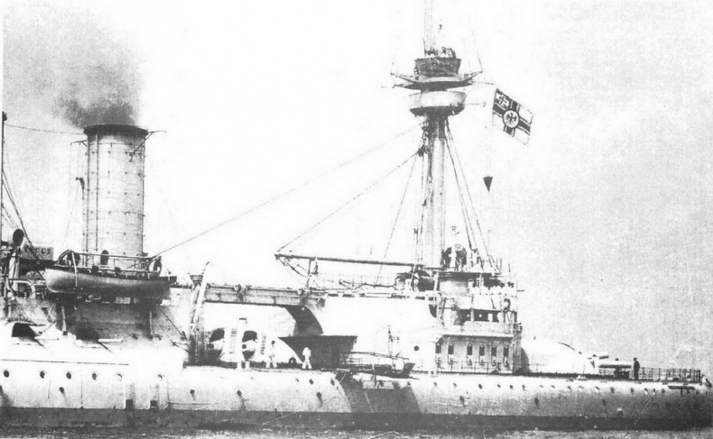 Иллюстрация к книге — Броненосцы типа “Бранденбург” [img_46.jpg]