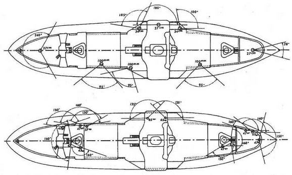 Иллюстрация к книге — Броненосцы типа “Редутабль" (1871-1921) [img_15.jpg]