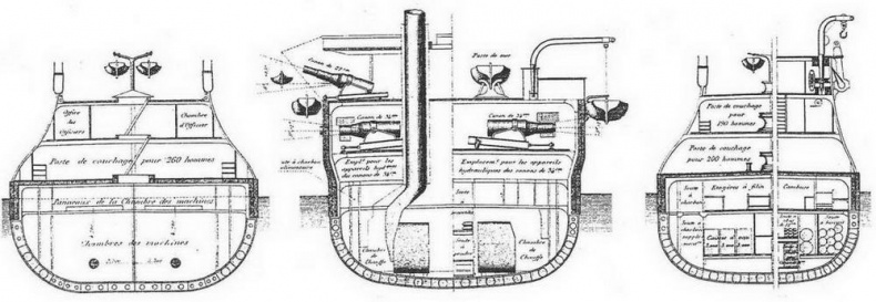 Иллюстрация к книге — Броненосцы типа “Редутабль" (1871-1921) [img_40.jpg]