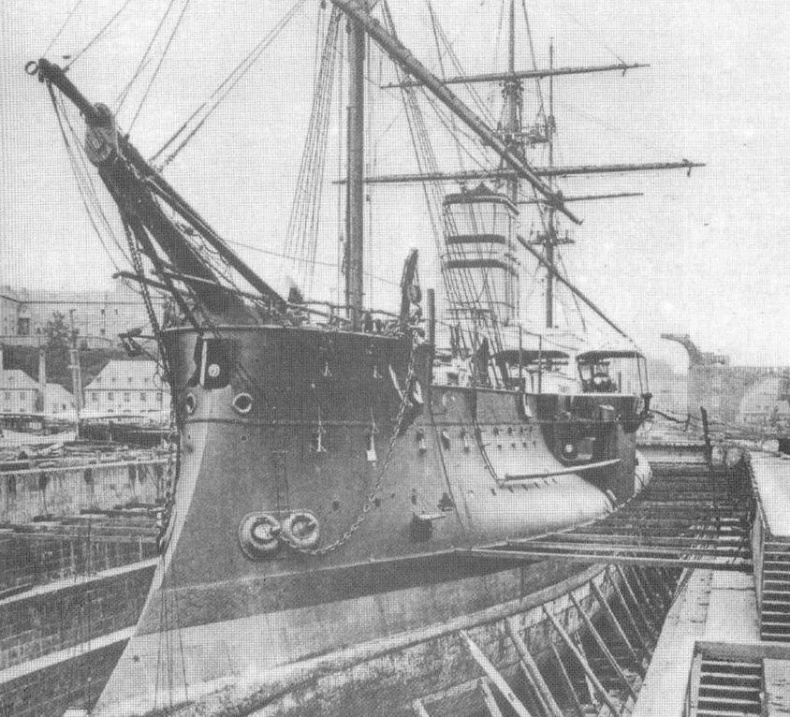 Иллюстрация к книге — Броненосцы типа “Редутабль" (1871-1921) [img_58.jpg]