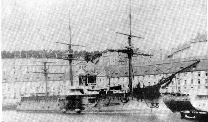 Иллюстрация к книге — Броненосцы типа “Редутабль" (1871-1921) [img_60.jpg]