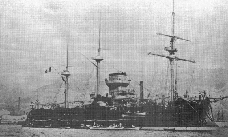 Иллюстрация к книге — Броненосцы типа “Редутабль" (1871-1921) [img_65.jpg]