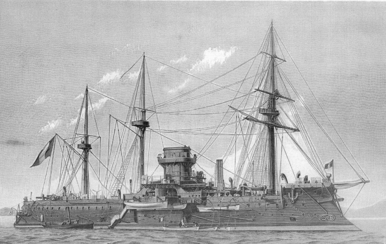 Иллюстрация к книге — Броненосцы типа “Редутабль" (1871-1921) [img_68.jpg]