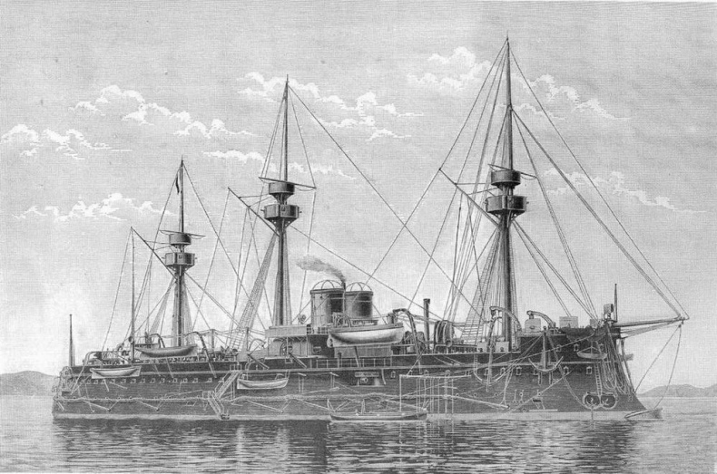 Иллюстрация к книге — Броненосцы типа “Редутабль" (1871-1921) [img_71.jpg]