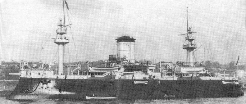 Иллюстрация к книге — Броненосцы типа “Редутабль" (1871-1921) [img_74.jpg]