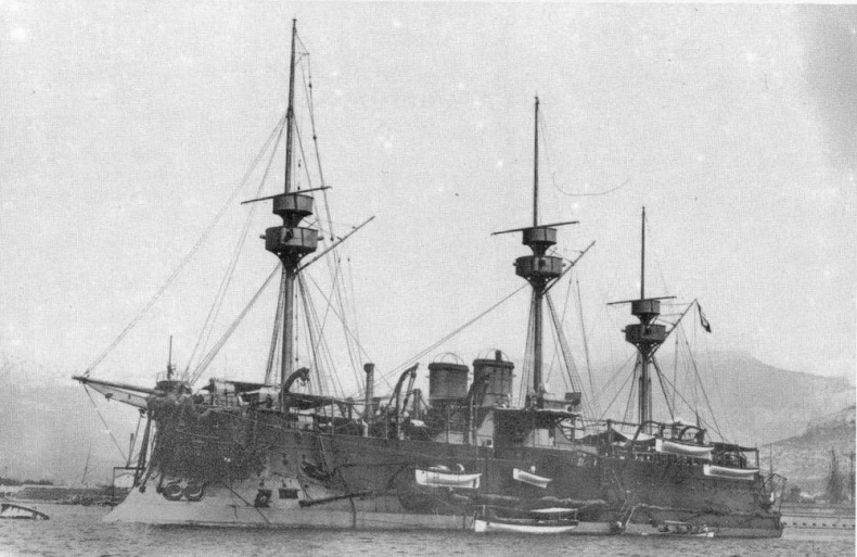 Иллюстрация к книге — Броненосцы типа “Редутабль" (1871-1921) [img_77.jpg]