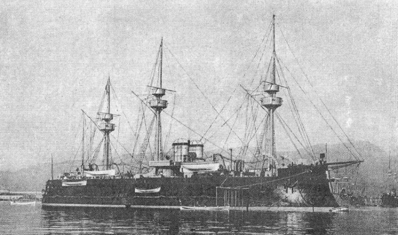 Иллюстрация к книге — Броненосцы типа “Редутабль" (1871-1921) [img_79.jpg]