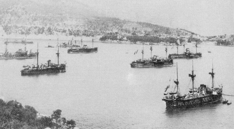 Иллюстрация к книге — Броненосцы типа “Редутабль" (1871-1921) [img_82.jpg]