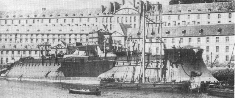 Иллюстрация к книге — Броненосцы типа “Редутабль" (1871-1921) [img_86.jpg]