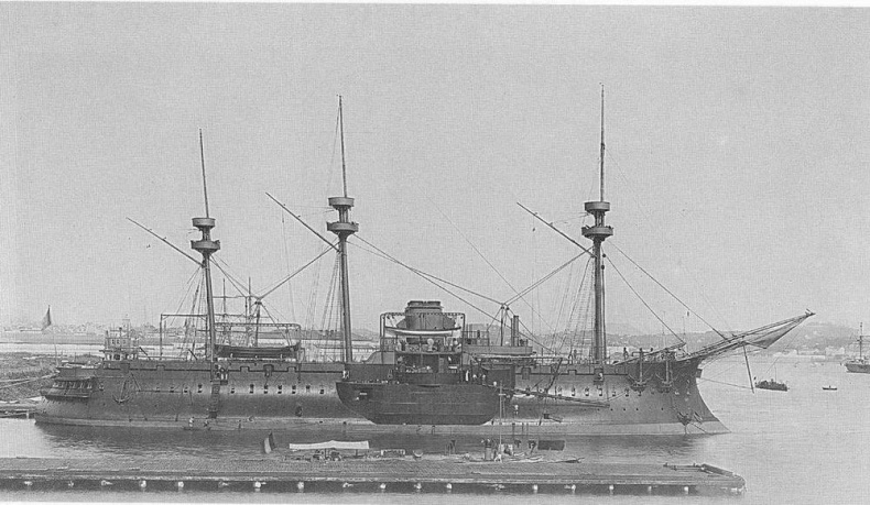 Иллюстрация к книге — Броненосцы типа “Редутабль" (1871-1921) [img_90.jpg]