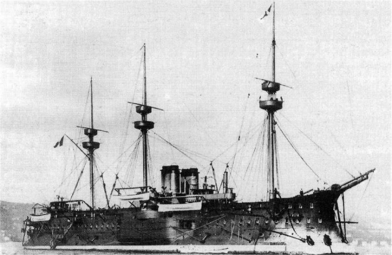 Иллюстрация к книге — Броненосцы типа “Редутабль" (1871-1921) [img_92.jpg]