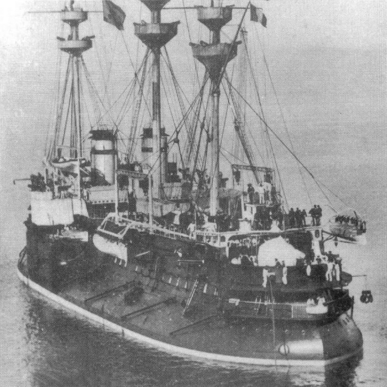 Иллюстрация к книге — Броненосцы типа “Редутабль" (1871-1921) [img_93.jpg]