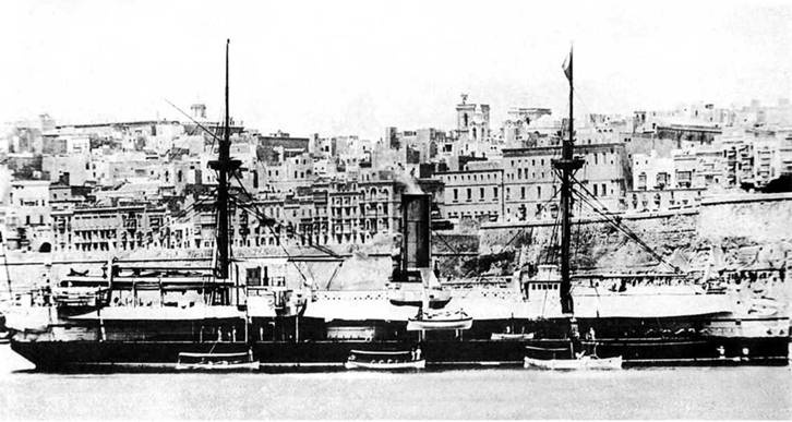 Иллюстрация к книге — Броненосцы типа «Инфлексибл» (1874-1908) [pic_44.jpg]