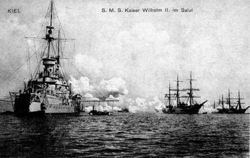 Иллюстрация к книге — Броненосцы типа «Кайзер» [pic_45.jpg]